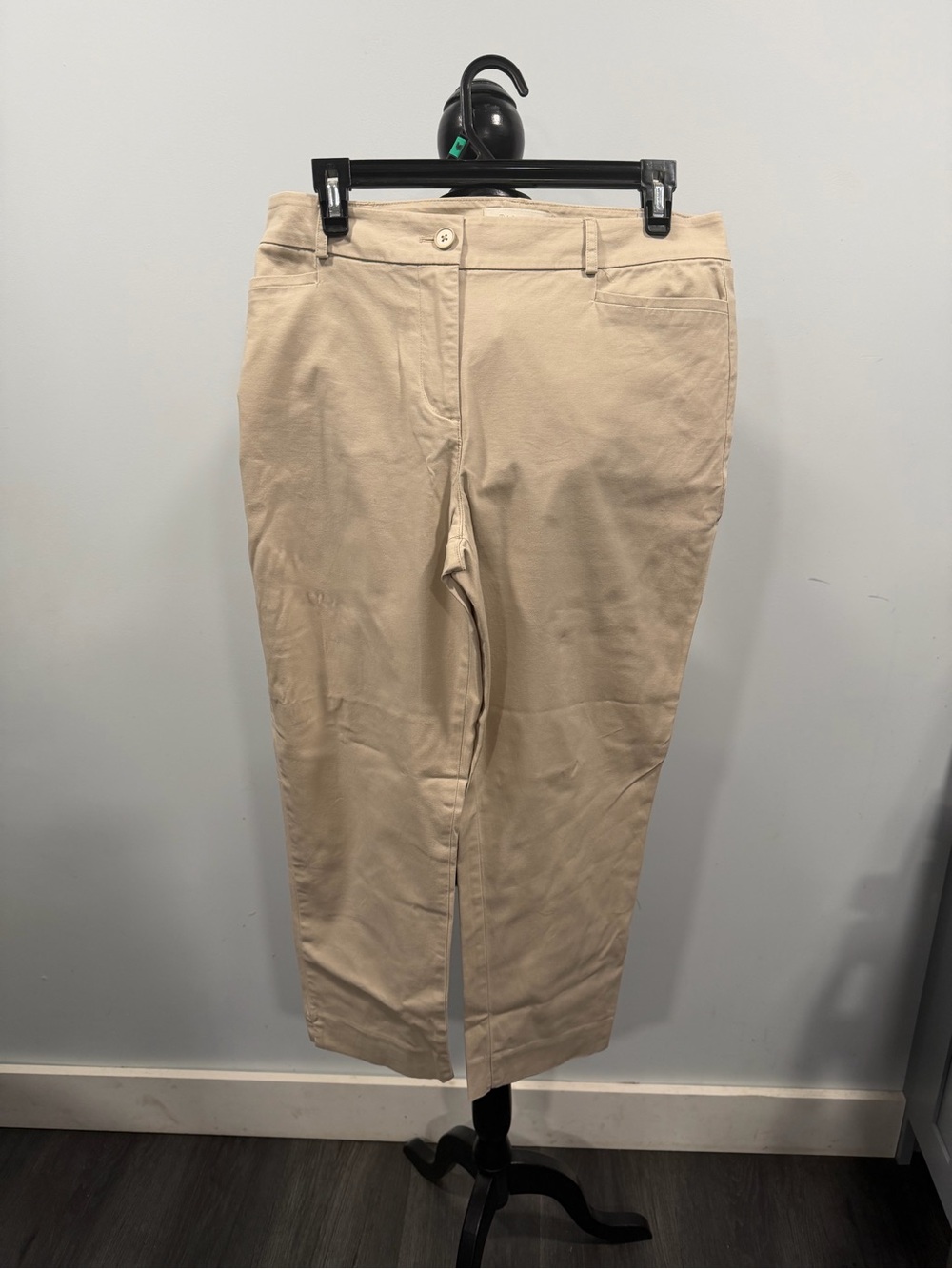 Talbots Khaki Straight Leg Chinos - Light Beige